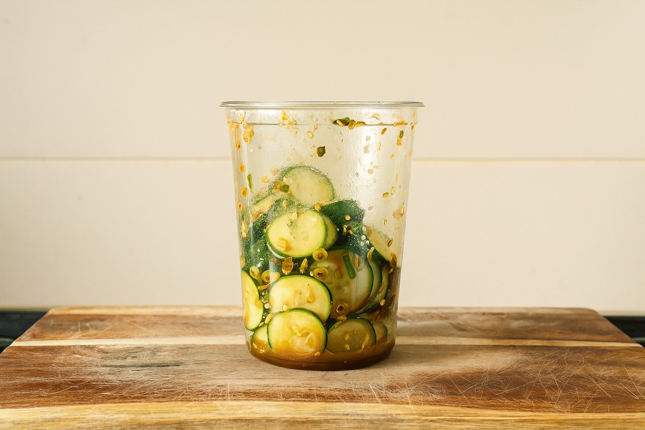 Viral TikTok Cucumber Salad