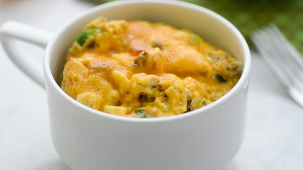 Lazy Day cooking - Microwave Mug Omelette