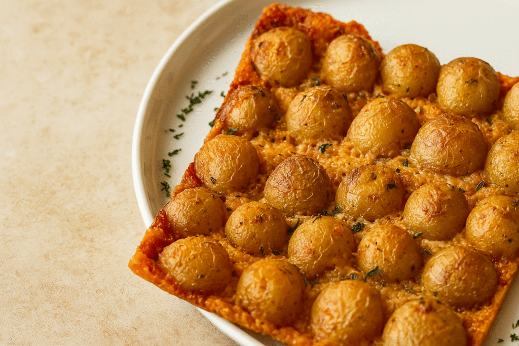 TikTok Viral Parmesan Crusted Potatoes
