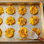 How to Make TikTok Viral Smashed Green Onion Potato Bombs – Crispy, Fluffy, and Packed with Flavor
