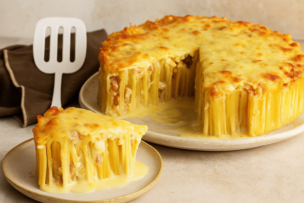 Honeycomb Pasta Cake