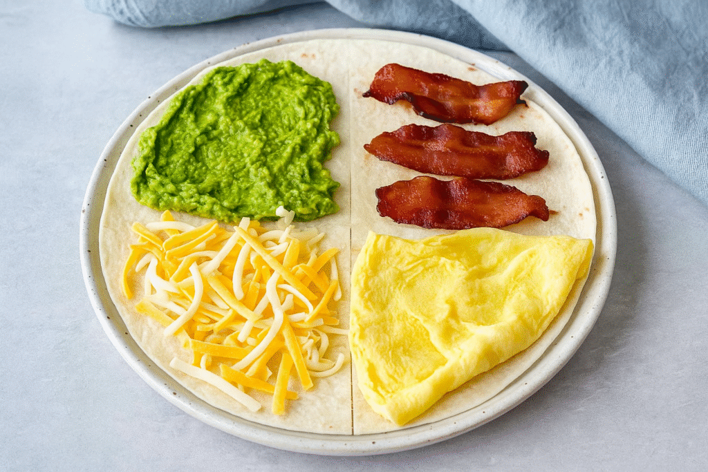 TikTok breakfast wrap