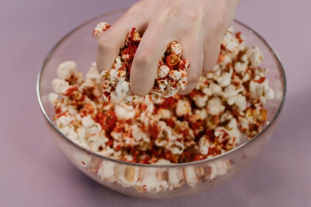 TikTok Hot Honey Popcorn