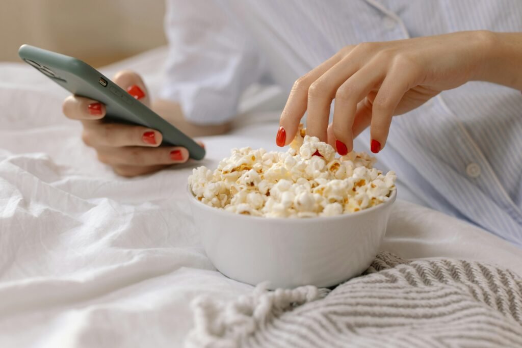 TikTok Hot Honey Popcorn