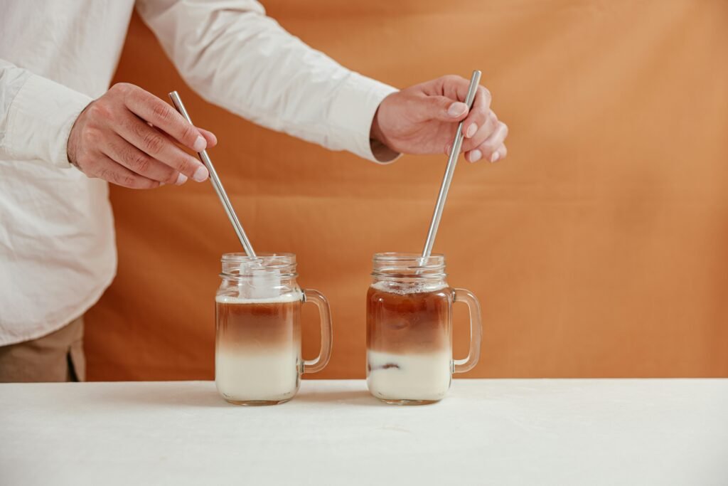 Viral tahini Iced Coffee