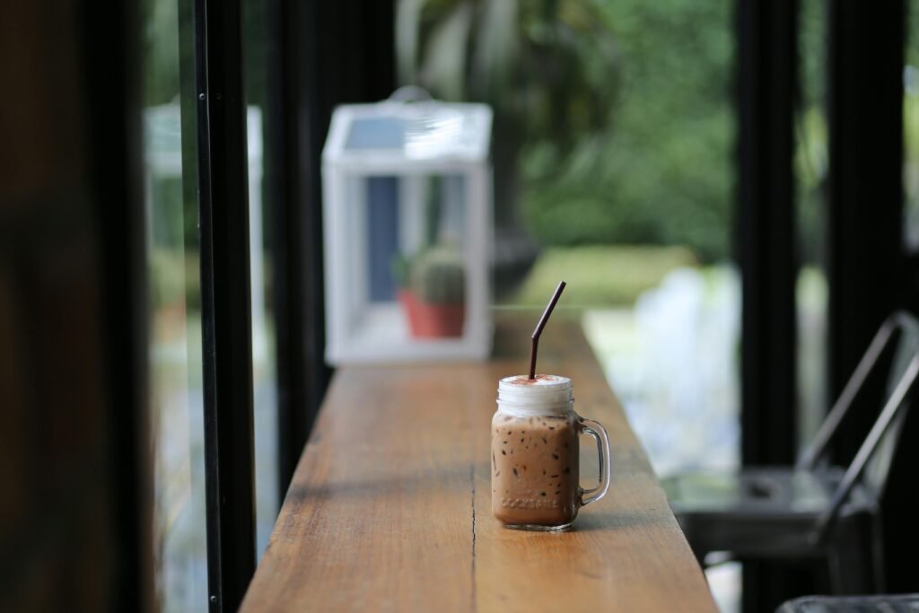Viral tahini Iced Coffee