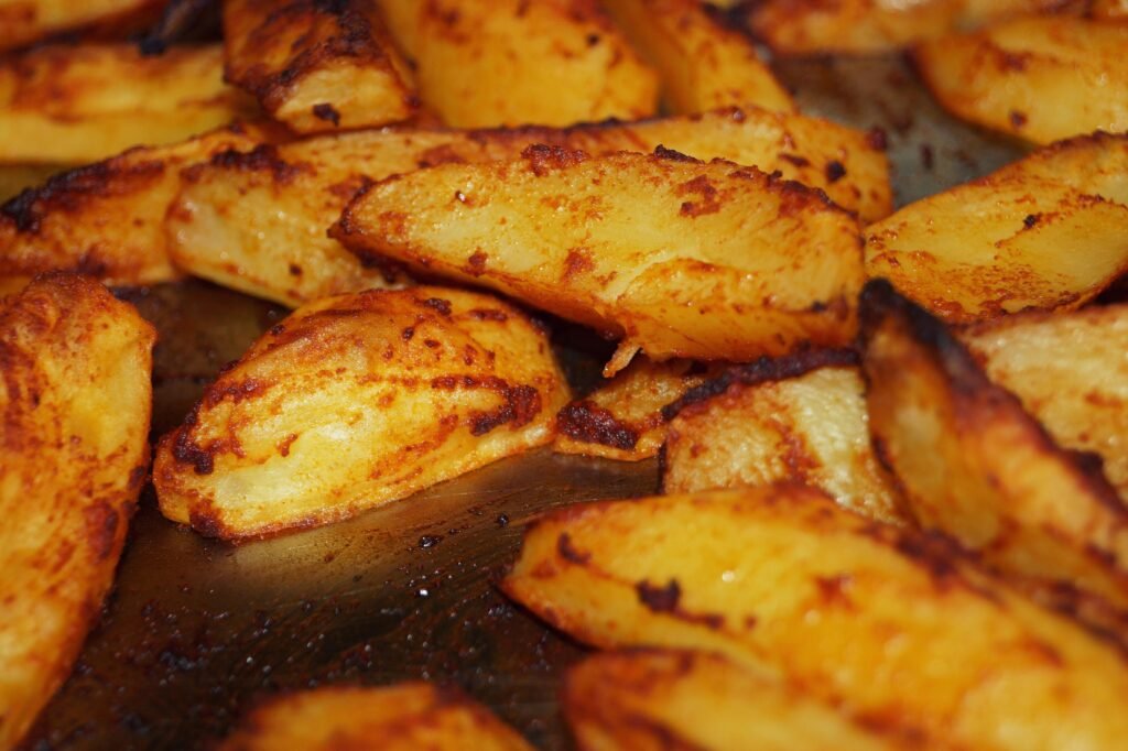 TikTok Viral Parmesan Crusted Potatoes