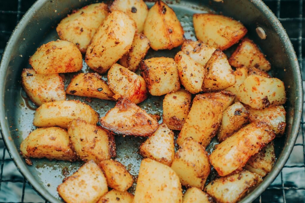 TikTok Viral Parmesan Crusted Potatoes